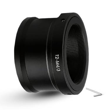 Imagem de Lightdow Anel adaptador de lente de montagem T/T2 para câmeras digitais sem espelho M43 Panasonic Lumix G7 GH5 GH4 GH3 GH2 G9 G6 G5 / Olympus OMD E-M10 E-M5 E-M1 etc