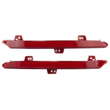 Imagem de RLB-HILON Refletor de para-choque traseiro compatível com Honda Accord 2018 2019 ano, para HO1184113 HO1185113 33555-TVA-A01 33505-TVA-A01, para motorista e passageiro híbrido/Sedan