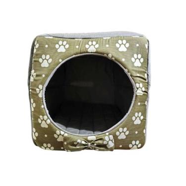 Imagem de Casinha Toca Cama Iglu 2 Em 1 Cachorro Cão E Gato Tam GG Gigante - Lil