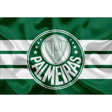 Imagem de Bandeira Palmeiras Modelo 1 1x1,45m - Seriarte Digital