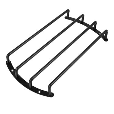 Imagem de X AUTOHAUX Protetor universal para grade de carro de metal preto de 25,4 cm para grade de alto-falante subwoofer