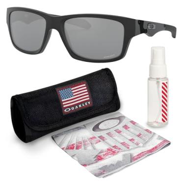 Imagem de OAKLEY Óculos de sol JUPITER SQUARED OO9135 em formato retangular com kit oficial de óculos, Preto fosco, 56 mm