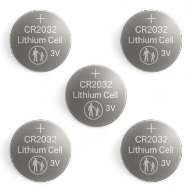 Imagem de 12 Cartelas Bateria Lithium Botão Cr2032 Alcalina 60 Unidades