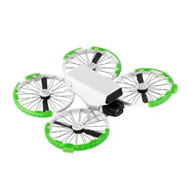 Imagem de Protetor de hélice para DJI Flip, capa de proteção anticolisão para drone (verde)