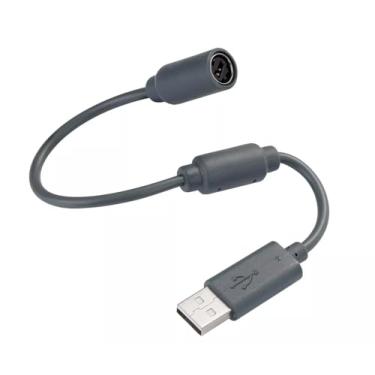 Imagem de Luhaomisky 1 peça de cabo USB breakaway cinza USB Breakaway adaptador de roda acessório para Logitech G920 G923 G27 G29