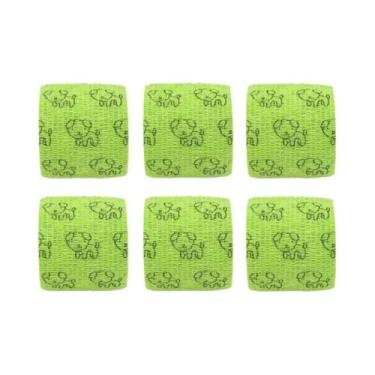 Imagem de Bandagem Elástica Esportiva Autoadesiva, 6 Peças, Para Pulso, Palma Da