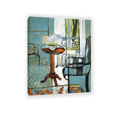 Imagem de Impressão de arte em tela por Henri Matisse Pinturas a óleo em tela arte de parede colorida galeria de fazenda decoração de quarto estética para quarto 105 x 80 cm (41 x 31 pol) emoldurada