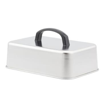 Imagem de Ioensy Tampa para grelha, cúpula para grelhar, cúpula de derretimento 201, chapa de aço inoxidável, capa para alinhavo para churrasco comercial, cozinha, 22.2 X 14.6 X 6.6 Cm