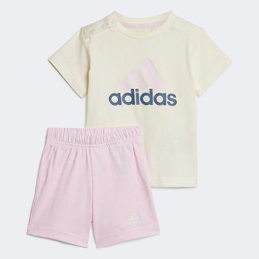 Imagem de Conjunto Curto Infantil Adidas Essentials Big Logo-Unissex