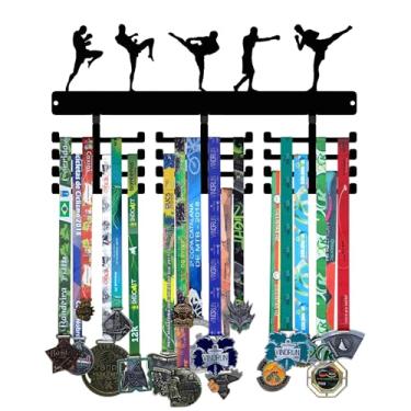 Imagem de Porta Medalhas em Aço - 50 Medalhas - Muay Thai