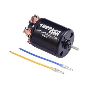 Imagem de 1/10 RC Off-road Racing Car Truck Motor Escovado 13T-80T Com 60A ESC 5