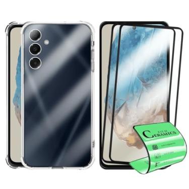 Imagem de Kit Capa Capinha Anti Impacto + 2 Películas Ceramica 9D Para Samsung Galaxy M35