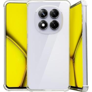 Imagem de Capa Protetora Compatível_Xiaomi REDMI NOTE 14 PRO 5G TPU Flexível Transparente com Proteção para Câmera