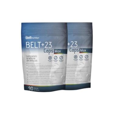 Imagem de COMBO 2 UNIDADES BELT +23 CAPS MAX BELT NUTRITION - 90 CÁPSULAS CADA