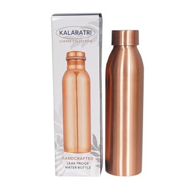 Imagem de KALARATRI Garrafa de água de cobre puro 1000 ml - à prova de vazamento