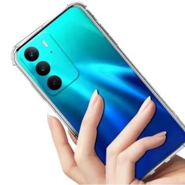 Imagem de [GL CASES] Capa Realme C75 Capinha Realme C75 Slim Clear Anti Impacto Reforçada Silicone Transparente Case c75 Flexível Anti Choque Encaixe Preciso Com Proteção Para Câmera e Tela