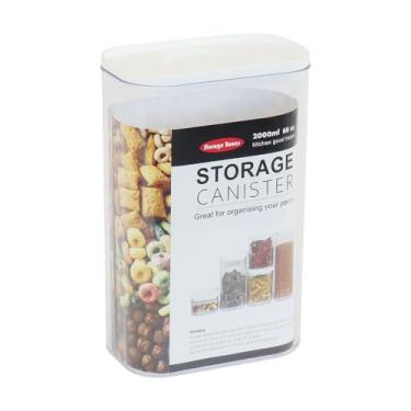 Imagem de Pote Hermético a Vácuo Plástico 2L Armazenamento Eficiente e Prático