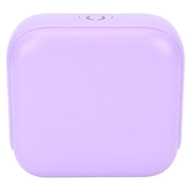 Imagem de LiebeWH Impressora de Etiqueta Portátil Com Impressão de 203 Dpi para Remessa de Escritório Em Casa e Design Compacto Sem Tinta Necessária Com Bateria Duradoura (PURPLE)