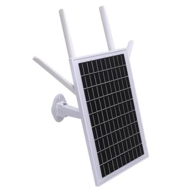 Imagem de Zopsc Solar Alimentado por 4G LTE Modem Router IP66 Provo de água Sem Fio WIFI Router Wi -Fi Com Painel Solar de 15W para Câmera de Segurança RV (Versão dos EUA)