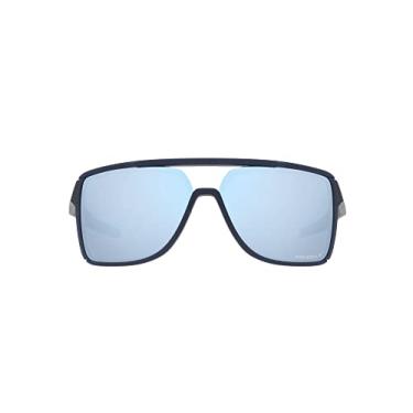 Imagem de Óculos de Sol Oakley Polarizado Castel 0OO9147 914706 Tam 63 / Azul - Lentes Prizm Deep Water Polarized