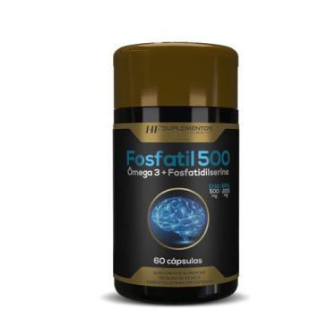Imagem de Fosfatil 500 omega 3 + fosfatidilserina 60caps hf suplementos