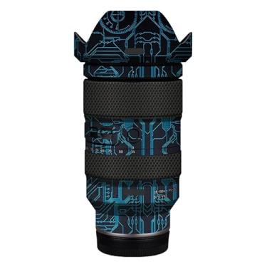 Imagem de 35 150 Película protetora para lente de câmera película protetora adesivo anti-arranhões adequado para Tamron 35-150 mm F2-2.8 adequado para Nikon Mount (azul circuito)