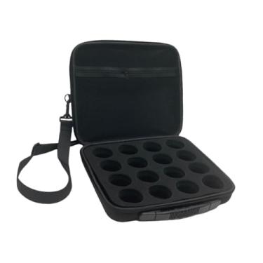 Imagem de UGPLM Bolsa para transporte de bolas de bilhar, leve, acolchoada, com zíper, para transporte de bolas de sinuca e suprimentos para clubes, com Alça