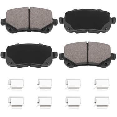 Imagem de SUPLABEL HZ1326 Compatível com Detroit Axle - Pastilhas de freio traseiras para Dodge Grand Caravan Journey Volkswagen Routan Chrysler substituição de pastilhas de freio de cerâmica