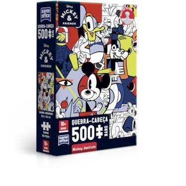 Imagem de Toyster - Mickey Abstrato - Quebra-cabeça 500 peças nano - Game Office