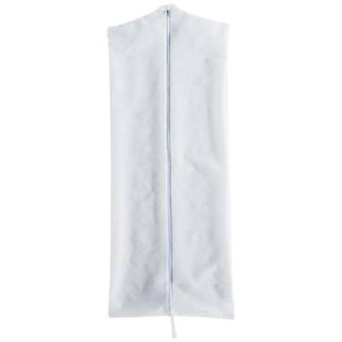 Imagem de Capa Vestido Noiva TNT Branco - Zíper, Alça - 200cm x 70cm