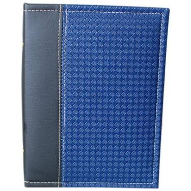 Imagem de Álbum 200 Fotos 10x15 Office Rec Couro Branco