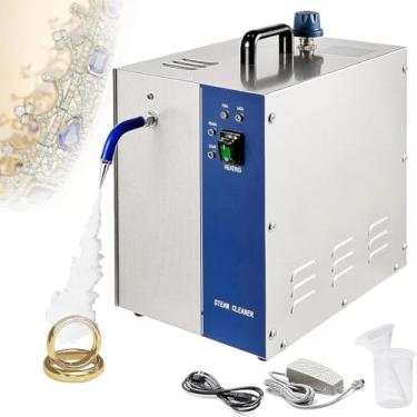 Imagem de Máquina De Limpeza A Vapor De Joias 2l / 4l Gem Washer Gold Silver Máquina De Limpeza De Joias Para Joias Anel Brinco Colar Óculos Relógio Metal Moedas Dentaduras, 2L