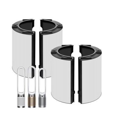 Imagem de Zyxor Filtro True Combi 360° + substituição de filtro de carvão ativado para Dyson TP06 TP07 TP09 TP10 HP07 HP09 HP10 HP06 TP04 HP04 PH01 PH02 PH04, serve para purificadores de ar quente puro frio