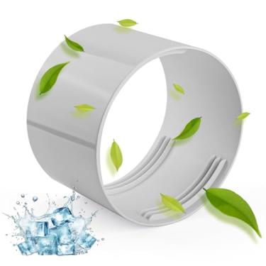 Imagem de NQEUEPN Acoplador De Mangueira Exaustão Ar Condicionado Portátil 5,1 Pol., Conector Extensão Ca, Adaptador Janela Para Roscas No Sentido Horário E Anti-Horário, Extensor Acoplamento