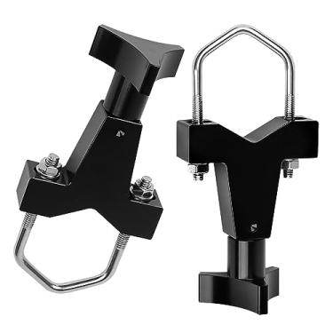 Imagem de Kavius Suporte Para Macaco De Alta Elevação, Montagem Em Tubo De Macaco De Alta Elevação 1-2,5" Compatível Com Jeep Rzr Offroad Polaris Universal Vehicle Truck Montagem De Macaco De Alta Elevação Ajus