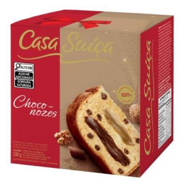 Imagem de Panettone Casa Suiça Sabor Choco-Nozes 500G - MARILAN