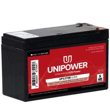 Imagem de Bateria Estacionária Selada Vrla 12v 7,0ah (up1270e) F187 [f018]