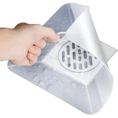 Imagem de Protetor Tampa De Ralo Mau Cheiro Barata Escorpiões 15x15cm - VML Impo