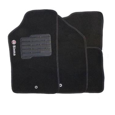 Imagem de Tapete Automotivo Carpete Linha Luxo Fiat Siena 2015 - Tapecars