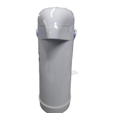 Imagem de Garrafa termica  1l branca  pump ampola de vidro - TERMOLAR, 1L, Branc