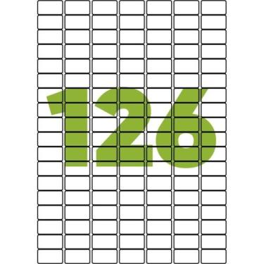 Imagem de Etiqueta A4 A4349 100 Folhas 26,0X15,0MM - Caixa com 12600 - Maxprint