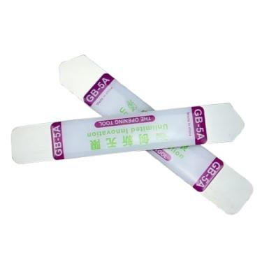 Imagem de Espátula Flexível de Aço Inox GB-5A - kit com 2 unidades - Ferramenta para Abertura de Celular, Notebook e Tablet