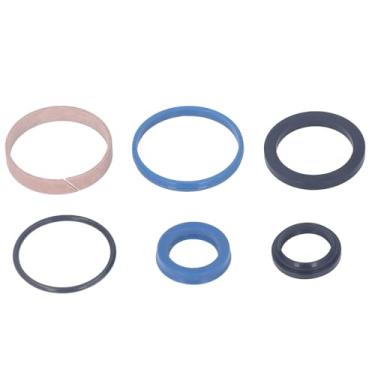 Imagem de Kit de veção de cilindros de empilhadeira 6pcs de alto desempenho resistente a sedores duráveis ​​de borracha Substituição para R14 R16 R20 115 E16 E20 335 H12 16 18 20 350