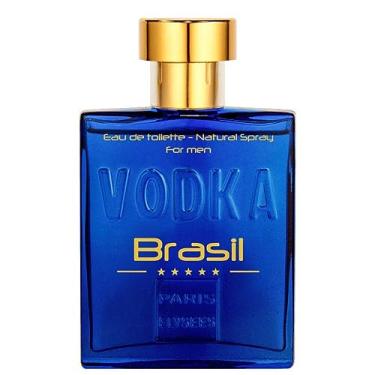 Imagem de Perfume Importado Paris Elysees Eau De Toilette Masculino Vodka Brasil Azul 100ml