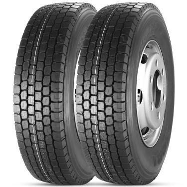 Imagem de 2 Pneu 295/80R22.5 Xbri Robusto B5 152/149M 18PR Borrachudo