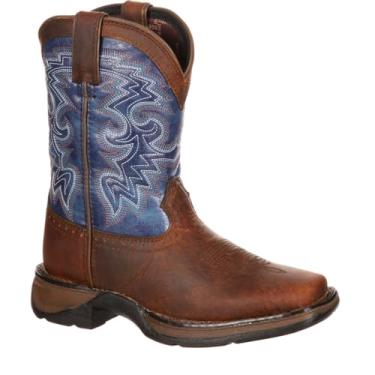 Imagem de Durango Baby DWBT052 Western Boot, Dark Brown/Blue, 10 M US Toddler