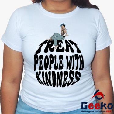 Imagem de Baby Look Harry Styles 100% Algodão - Treat People With Kindness - Pop