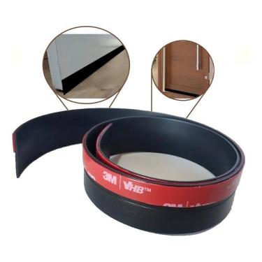 Imagem de 2X Vedação Para Porta Pivotante 30 Mm  2 Metros  Adesivo Cor