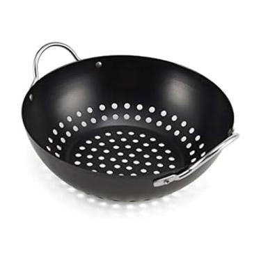 Imagem de Farberware 5275078 Churrasqueira antiaderente Mini Wok Topper, Preta
