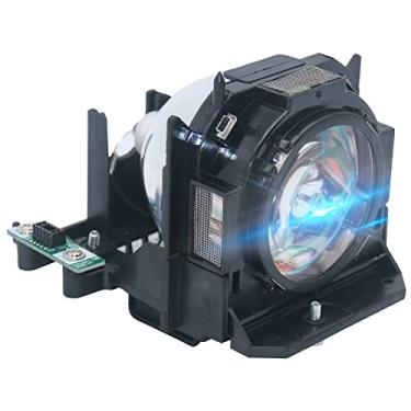 Imagem de QUJXU Lâmpada de projetor de qualidade ET-LAD60 ET-LAD60AW ET-LAD60A ET-LAD60W para Panasonic PT-D5000 PT-D6000 PT-D6710 PT-DW6300 PT-DZ6700 PT-D6000ES PT-D6000LS PT-D6000LS 6000ELEL. S com invólucro